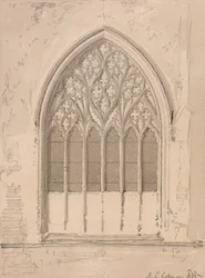 Westfenster der Snettisham Kirche, Norfolk
